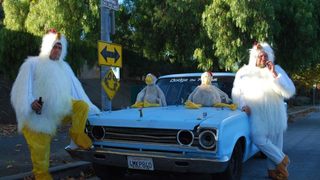 The Faster Farms Chickens Suit Up For Arse Freeze-A-Palooza LeMons Glory